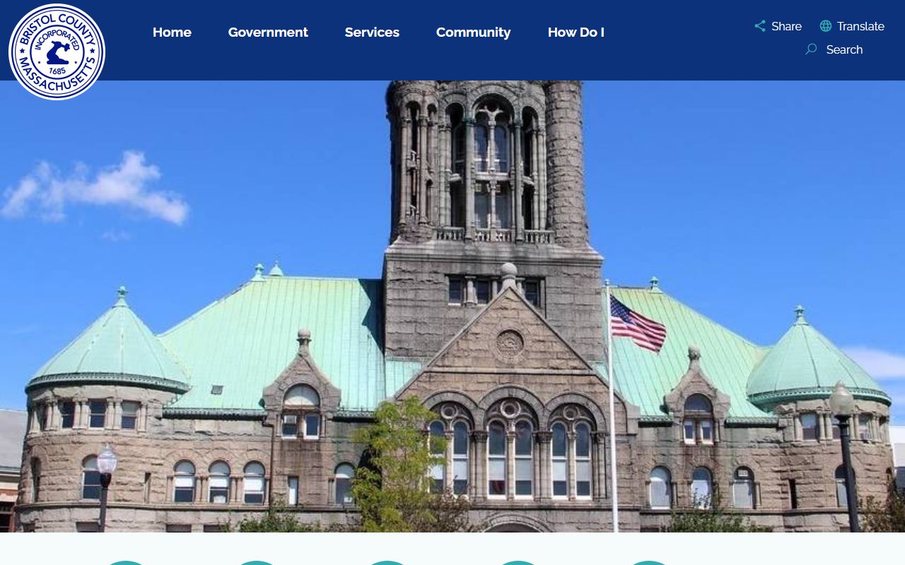 Bristol County government phone directory and public records